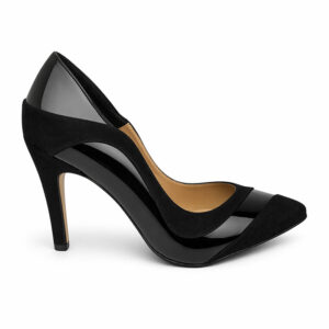 3179 Suede Negro / Charol Negro